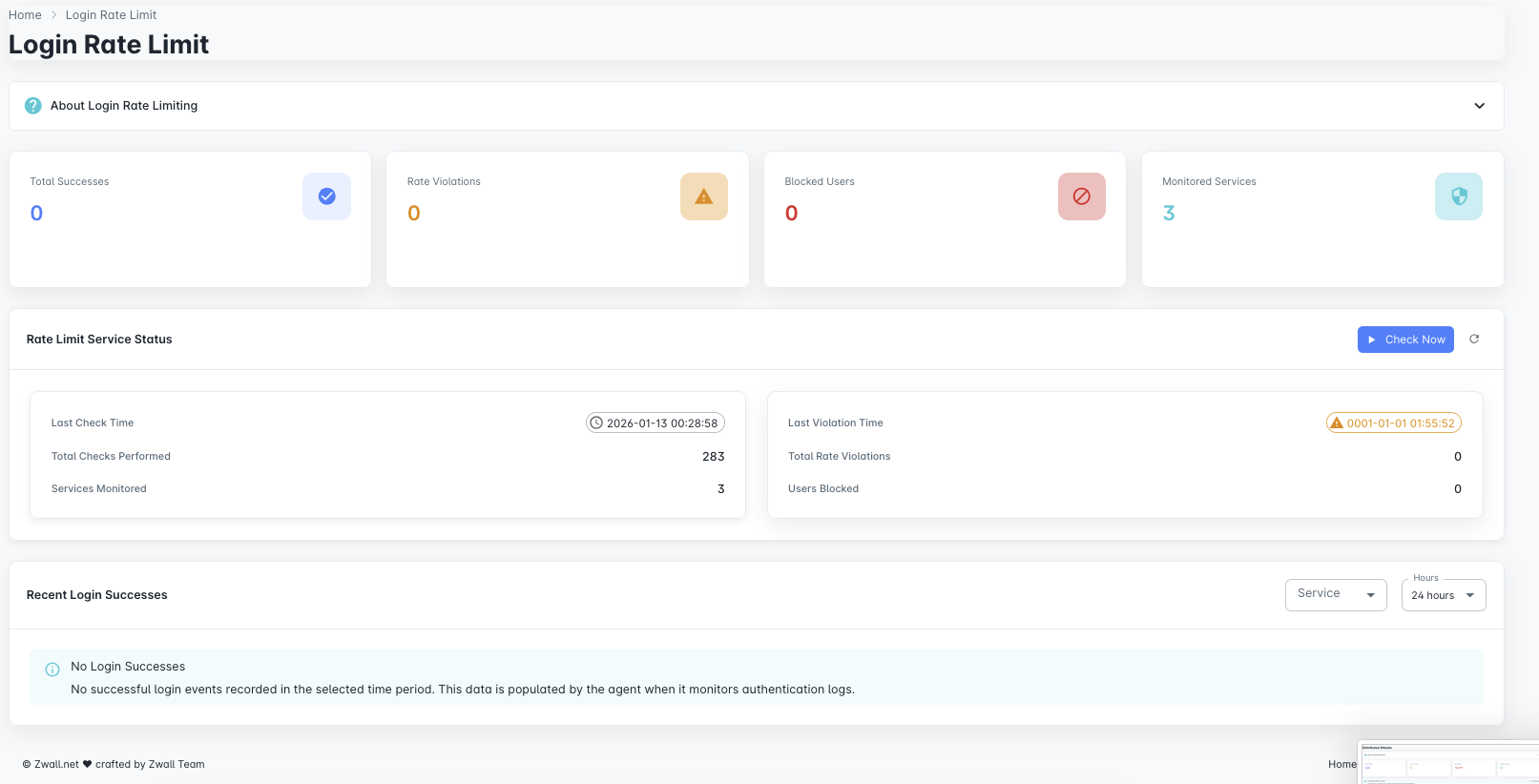 Advanced Protection Login Rate Limit